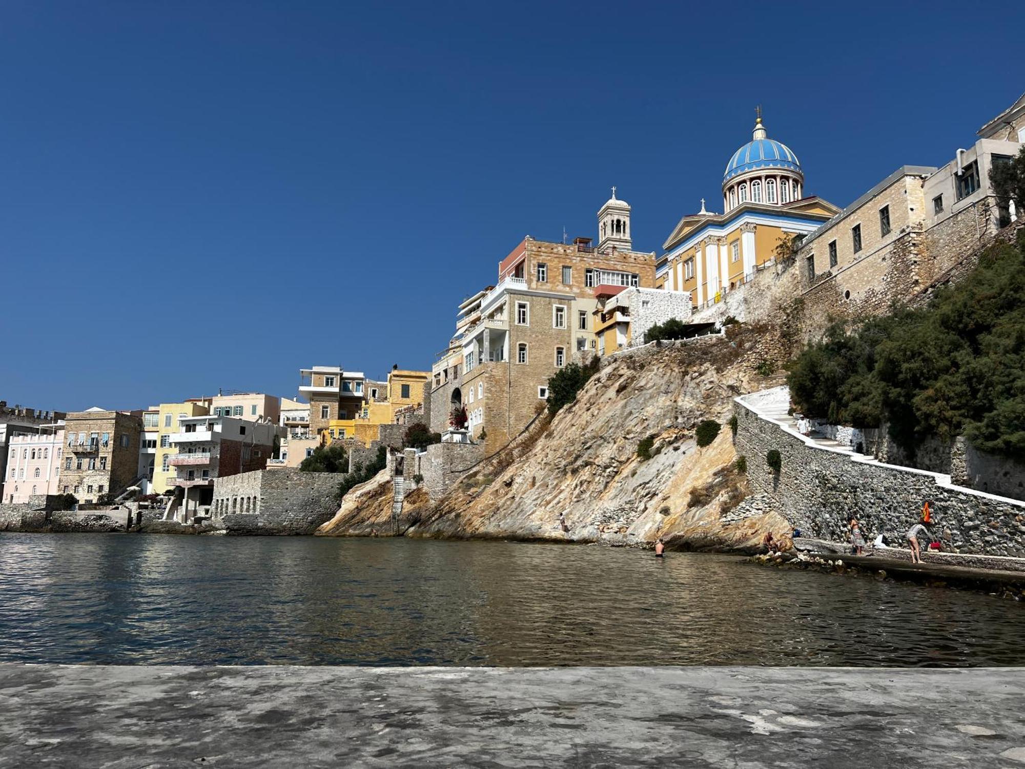 Odysseus' House & Penelope Villa แอร์มูโปลี ภายนอก รูปภาพ